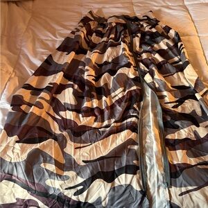 Camouflage Maxi Skirt